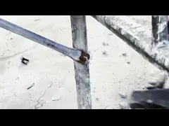 Поглощающие удары коровая кожа из оксфорда высокая резьба стальные ботинки для ног шнурки для безопасности video