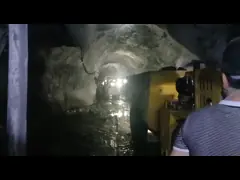 DERUI DRUK-6 Малый подземный золотодобывающий грузовик Медный грузовик грузовик для добычи video