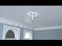 Светодиодный круглый современный металлический потолок светодиодный панельный свет с 1800 люменами video