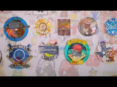 Gold Plating 2D Custom Soft Enamel Pins 1.2mm Thickness With Butterfly Clutch