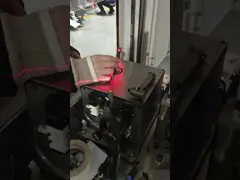 Машина для балансировки внешнего ротора с мотором метла, вертикальная двойная плоскость фрезерной коррекции балансировки video