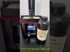 ЖК-принтер Временная смола Точная настройка video