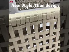 Специализированный алюминиевый каркас роскошный ратан садовый диван для двора и гостиной video