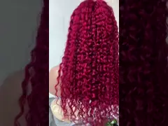 Ganz vorne Spitze 613 Menschenhaar Perücke Gerade Kleberlos Blondine