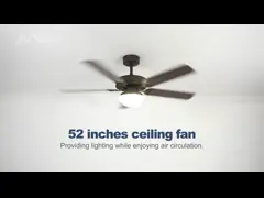 Черный потолочный вентилятор с световым комплектом многофункциональный 6 скорости скорость ветра video