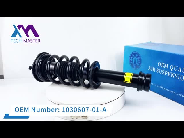 Сборка подвески Tesla Air Suspension Strut для модели 3 Model Y Передняя левая передняя правая ударная катушка видео