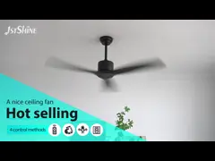 Sleek and Stylish Solid Wood Ceiling Fan Powered by DC Motor with Remote Control video