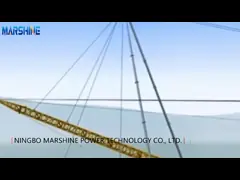 Электроэнергетическое оборудование для привязки алюминиевого трипода с джин-полом с ручной лебедкой полная оплата video