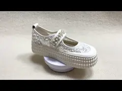 Женская спортивная обувь с жемчужиной на поверхности для использования летом OEM video