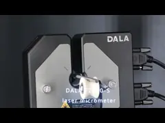 Высокоскоростной ручной лазерной трубы диаметр габарит микрометр измерение 2 оси video