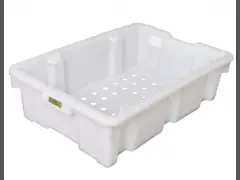 PP Stackable Fruit Crates , Nestable Plastic Crates For Fruits And Vegetables Manufacturers