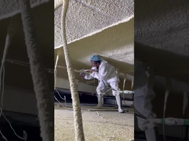 Spray PU Foam for Roof Insulation