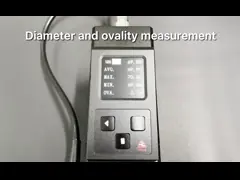 Контроллер диаметра кабеля лазерный микрометр инструмент измерения овальности video