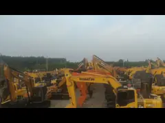 20 тонн класс использованный экскаватор Komatsu PC 200-8 производительность идеальна 6.69L 110кВт video