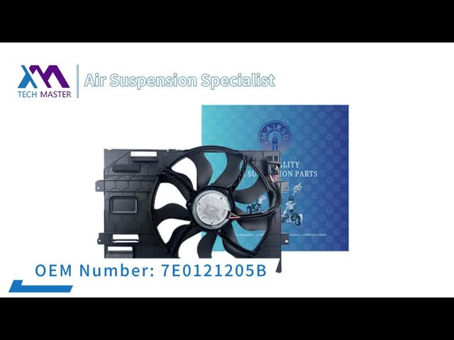 Универсальный двигатель автомобильного охлаждающего вентилятора с 300 Вт напряжением и OEM номер 64546921395 64546921946 видео