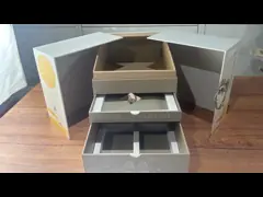 Caja de pastel de luna personalizada Caja de regalo exquisita para la almeja Caja de regalo cajón Caja de regalo