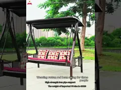 OEM гибкий водонепроницаемый 3-местный конвертируемый наружный канатный гамак video