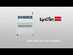 УЛЬТРАФИОЛЕТОВАЯ ускоренная ход старея экологическая испытывая машина 1800W универсальная от °C 50 к °C 75 video