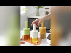 Spill Proof 300ml Barbecue Bbq Oil Bottle Silicone Oil Brush Bottle