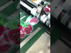 35kW Shape Bag / Pouch Making Machine For Composited Plastic Film