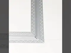 Сверхтонкий 7 мм свёрнутый алюминиевый светодиодный профиль с фланцем / опцией диффузора для опалов video