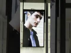 Двухсторонний ЖК-дисплей 2000 нитс Цифровая оконная вывеска 50 дюймов video