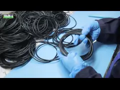 Durable Black Nitrile Hole Seals With 70 Shore A Hardness And 350 Bar Pressure Rating