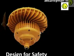 Химический завод мастерской 60W/80W IP66 Atex промышленный особенный освещая водоустойчивый свет СИД взрывозащищенный video