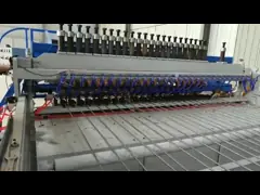 La macchina semiautomatica del reticolato di saldatura con cavo raddrizza e la tagliatrice