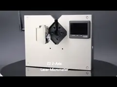 Компактный лазерный диаметр для измерения овальности труб video