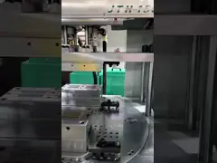 8 мм винтовой диаметр низкое давление горячего клея инъекционной формовочной машины JTT-100 DR для печатных плат video