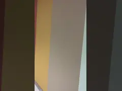 린 텐스트 3D 폼 벽지 방화 벽 덮기 롤 아파트