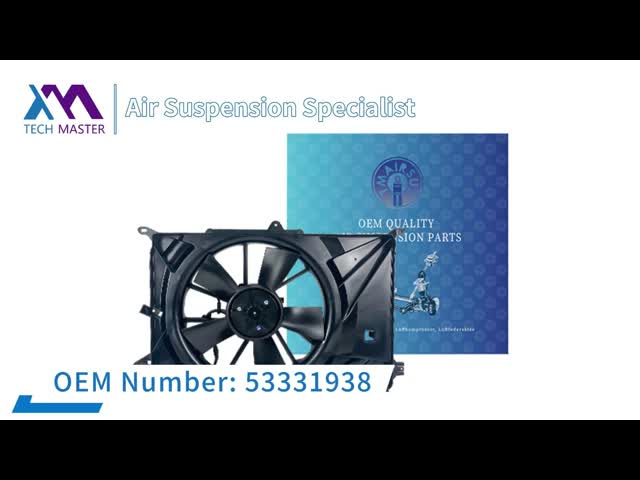 Top Quality Radiator Fan for BMW F35 400W 17428641963 17427640509 Car Radiator Fan Assembly video