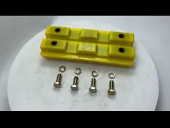 Poly Track Pad Poly Track Shoes Polyurethane 2411111 2102696 For W195 W200 Road Milling Machine Spare Parts