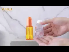 Ясная бутылка эфирного масла 1oz 30ml пластиковая с капельницей прессы video