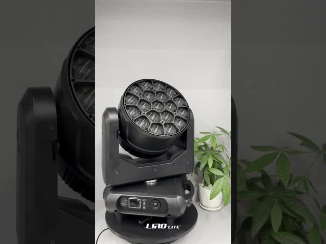 LED DJ Disco 19X40W Bee Eye RGBW 4in1 Wash Zoom Moving Head Light 19*40W Wash Light