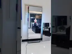 Персонализированный виртуальный тренер Магическое фитнес-зеркало 32 дюйма HD LCD Магическое тренировочное зеркало video