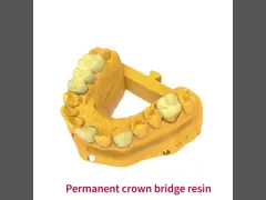 Odorless Composition Of Permanent Crown Bridge Resin For Pleasant Experience