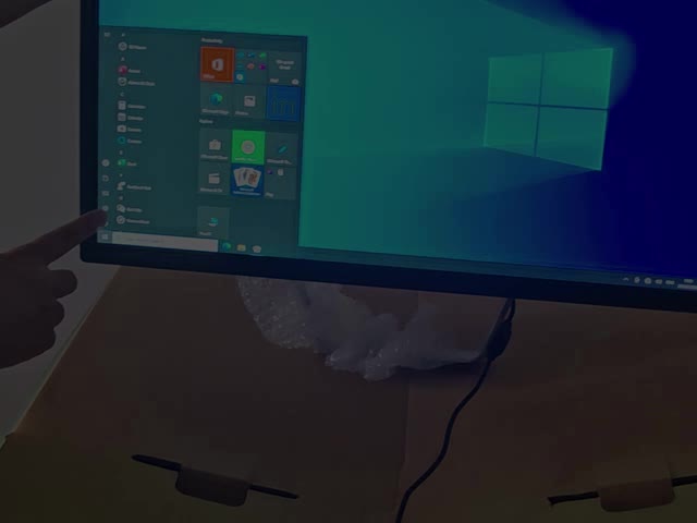 24インチタッチスクリーン サポート AIO デスクトップ PC 1920*1080 1TB SSD ハードディスク