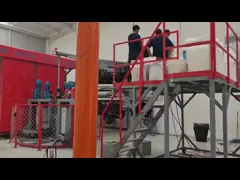 Üretim Tesisi Dağıtım Ağı Hava Soğutma Su Tankı Üretim Makinesi