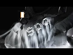 Шэньцзи мужские дышащие Flyknit большие сетки резиновые подошвы Модные ботинки безопасности video