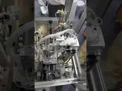 Автоматическая 120T вертикальная застежка горизонтальная инжекционная машина для бриллиантовой режущей проволоки video