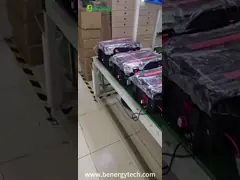 Система накопления энергии генератора электростанции 51.2V 105Ah лития 5000WH портативная солнечная video