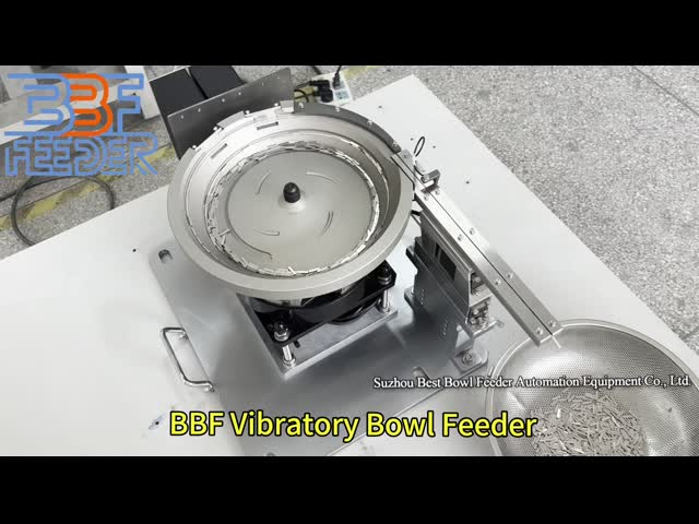 CE velocidade estável de alimentação de taça vibrante Máquina de alimentação de parafusos de pequena peça de metal