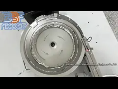 Máquina de alimentação de vasos vibratórios no sentido horário