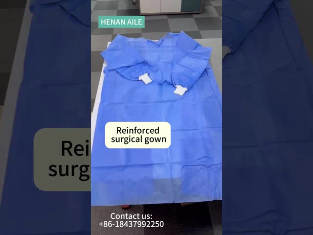 Sterile Surgeon Gown Reinforced Surgical Gowns Hospital Disposable Sergical Gowns