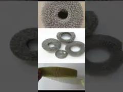 Schalldämpfer drückten gestrickten Maschendraht 5mm - 25mm 90% Filter für das industrielle Auto zusammen