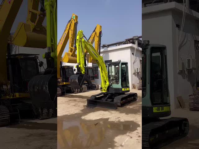 2023 Ano Venda Quente 90% Novo Usado Sany Excavator Máquinas de Construção