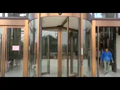 Two Working Models Automatic Revolving Door Range Automatic Packaging Details