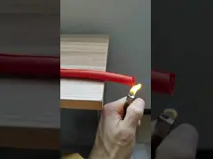 Самотушащийся ПЭТ оберток вокруг плетеных кабелей с защищенными рукавами video